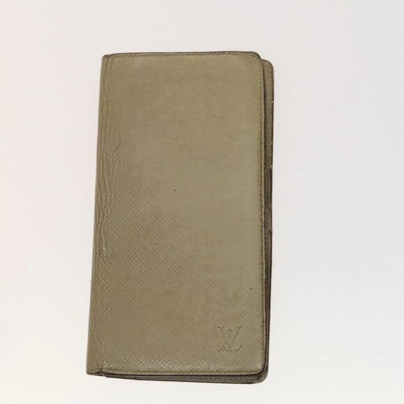 LOUIS VUITTON Monogram Epi Taiga Wallet Set of 4 Brown Red LV Auth - Picture 10 of 16